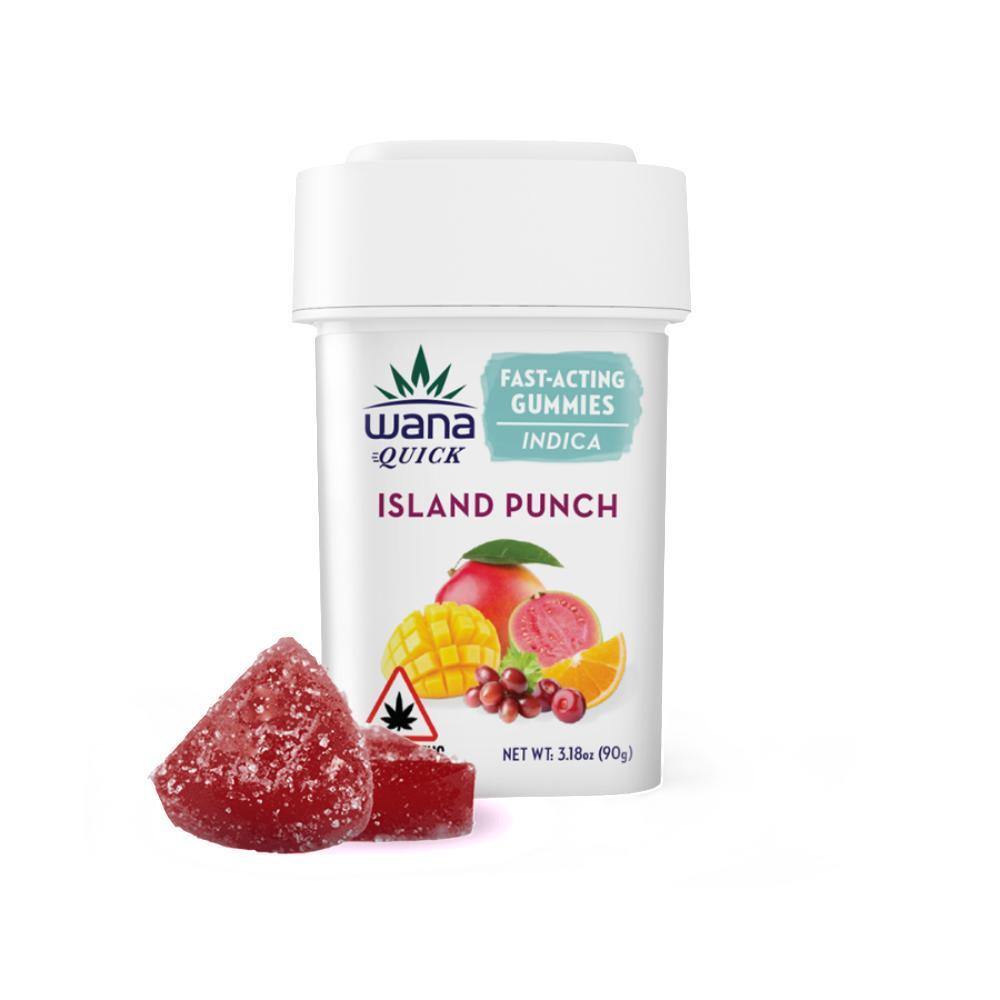 Wana Island Punch - Indica [20pk] (100mg) for Sale Northampton MA ...