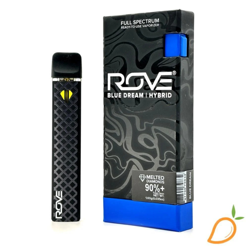 ROVE ROVE LIVE RESIN DIAMONDS | Blue Dream Full Spectrum Disposable ...